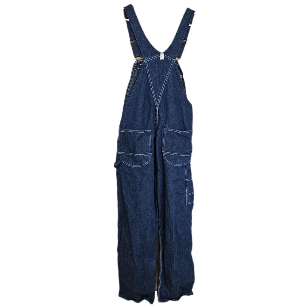 Vintage Cottagecore Granola Key Overalls View 2